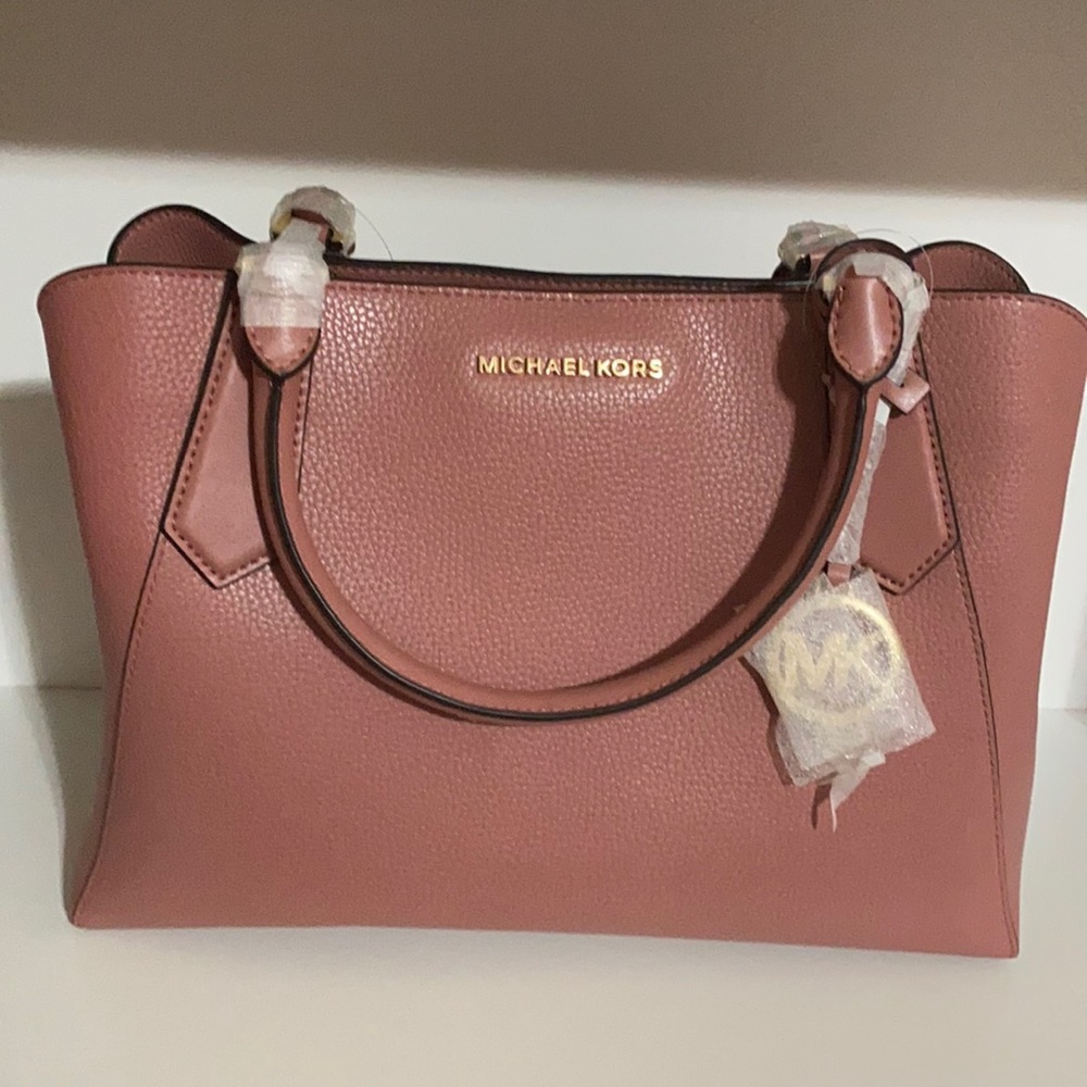 MK pink mauve (rose) satchel